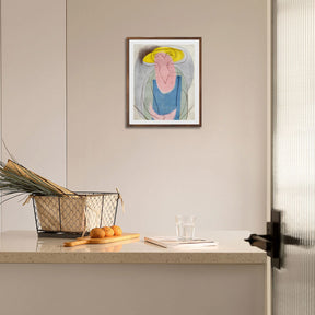 Pablo Picasso Wall Art Woman With Yellow Hat Poster Framed Art