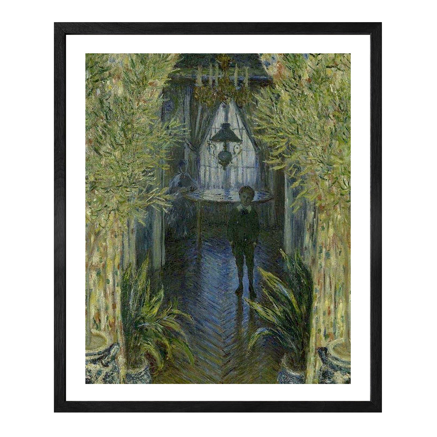 Monet Art Lane In Garden