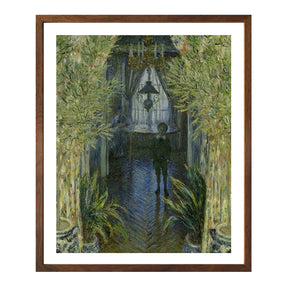 Claude Monet Wall Art A Corner Of The Apartment Poster Framed
