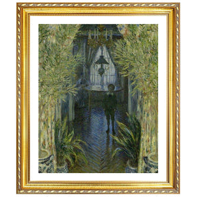 Claude Monet Wall Art A Corner Of The Apartment Poster Framed