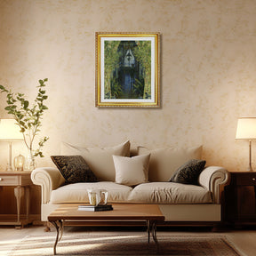 Claude Monet Wall Art A Corner Of The Apartment Poster Framed