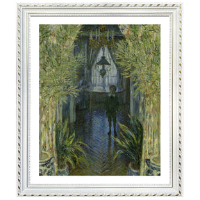 Claude Monet Wall Art A Corner Of The Apartment Poster Framed