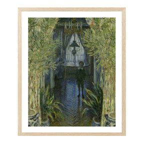 Claude Monet Wall Art A Corner Of The Apartment Poster Framed