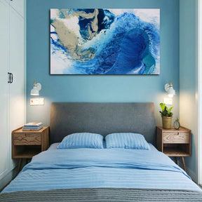 Blue Sea Canvas Art