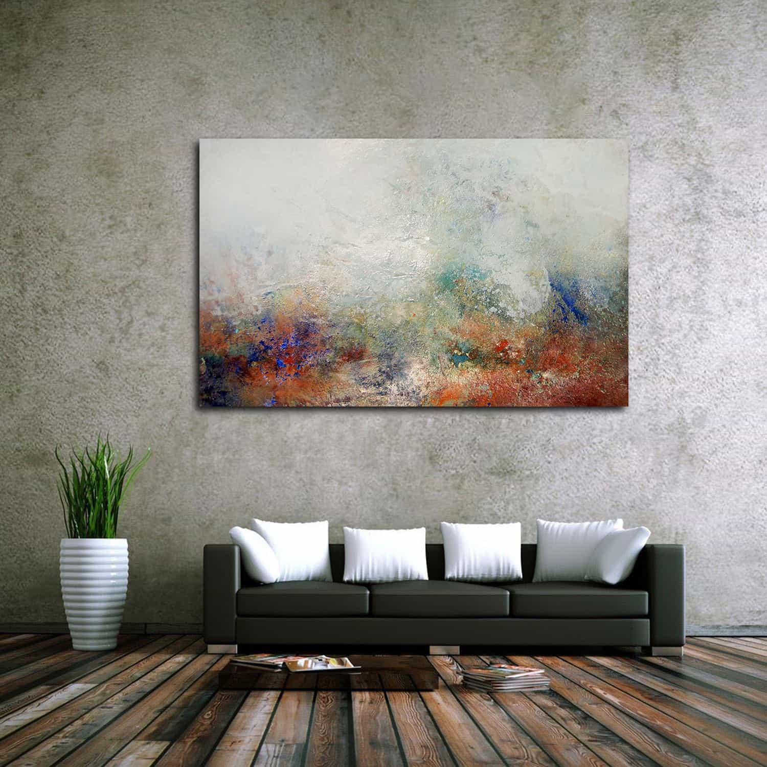 Grey Canvas Art