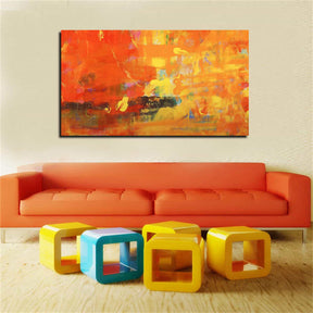 Orange Canvas Art