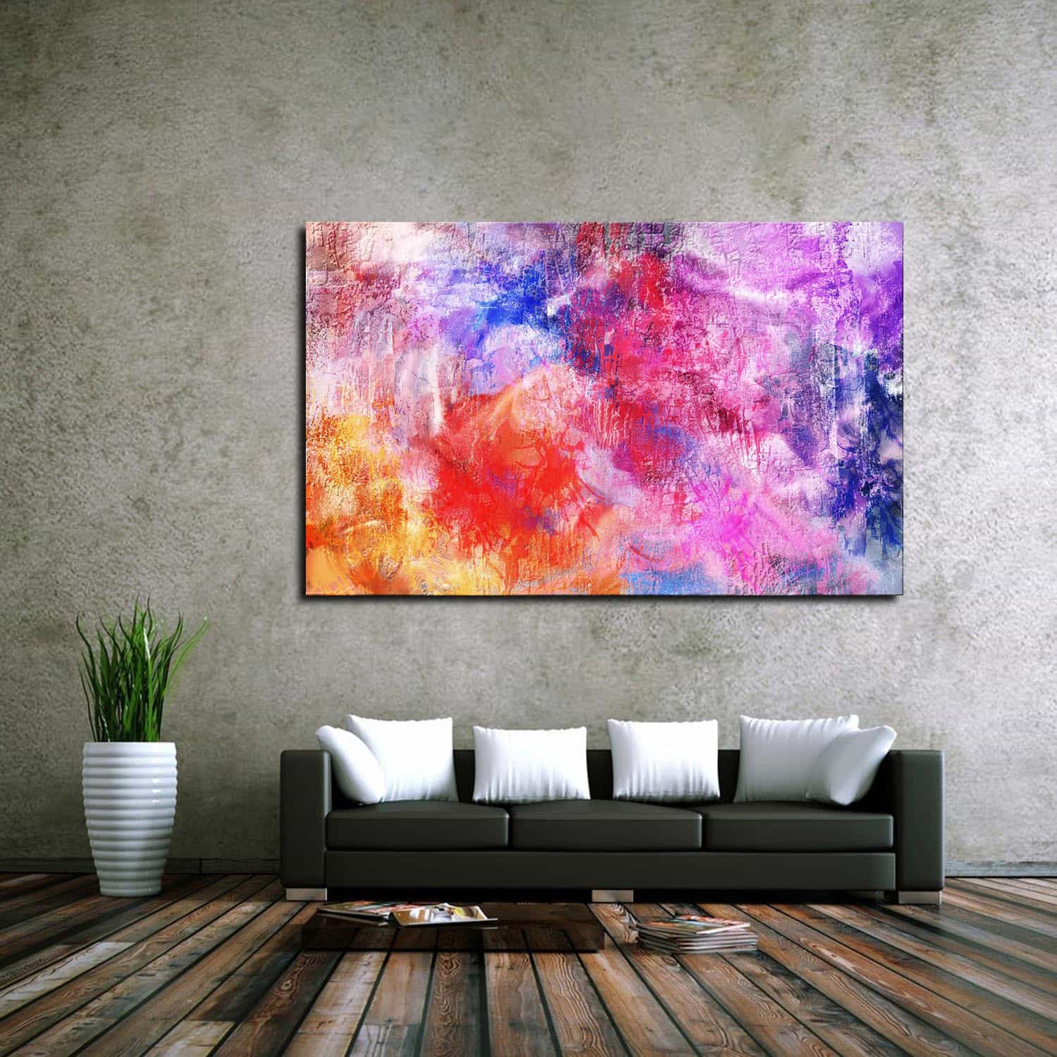 Pink Canvas Art