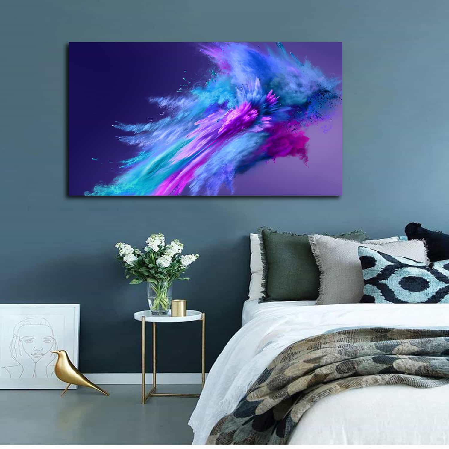 Purple Canvas Art