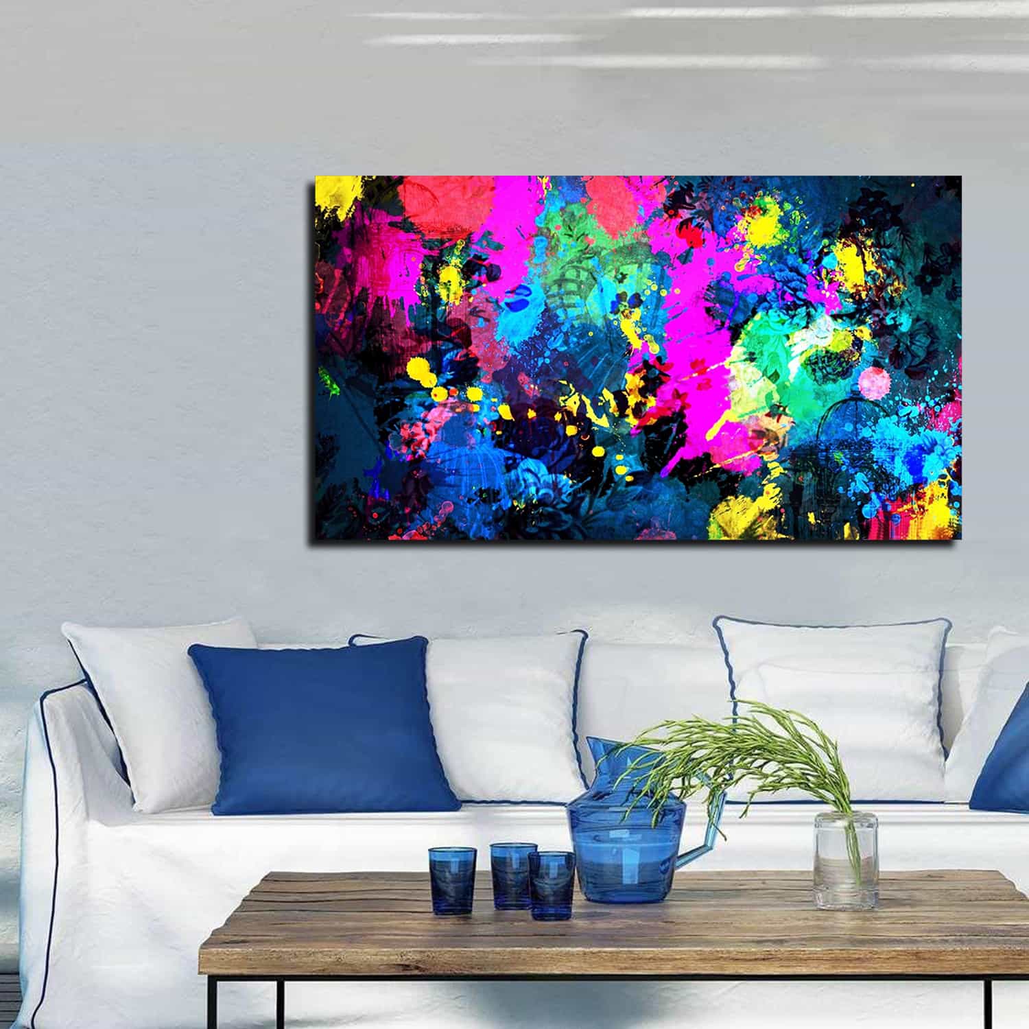 Palette Canvas Art