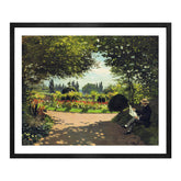 Monet Art Lane In Garden