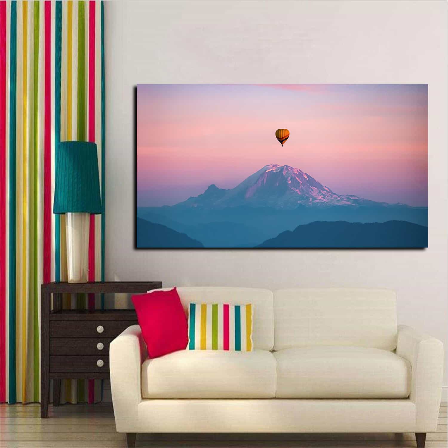 Air Balloon Flight In Washington Canvas Art