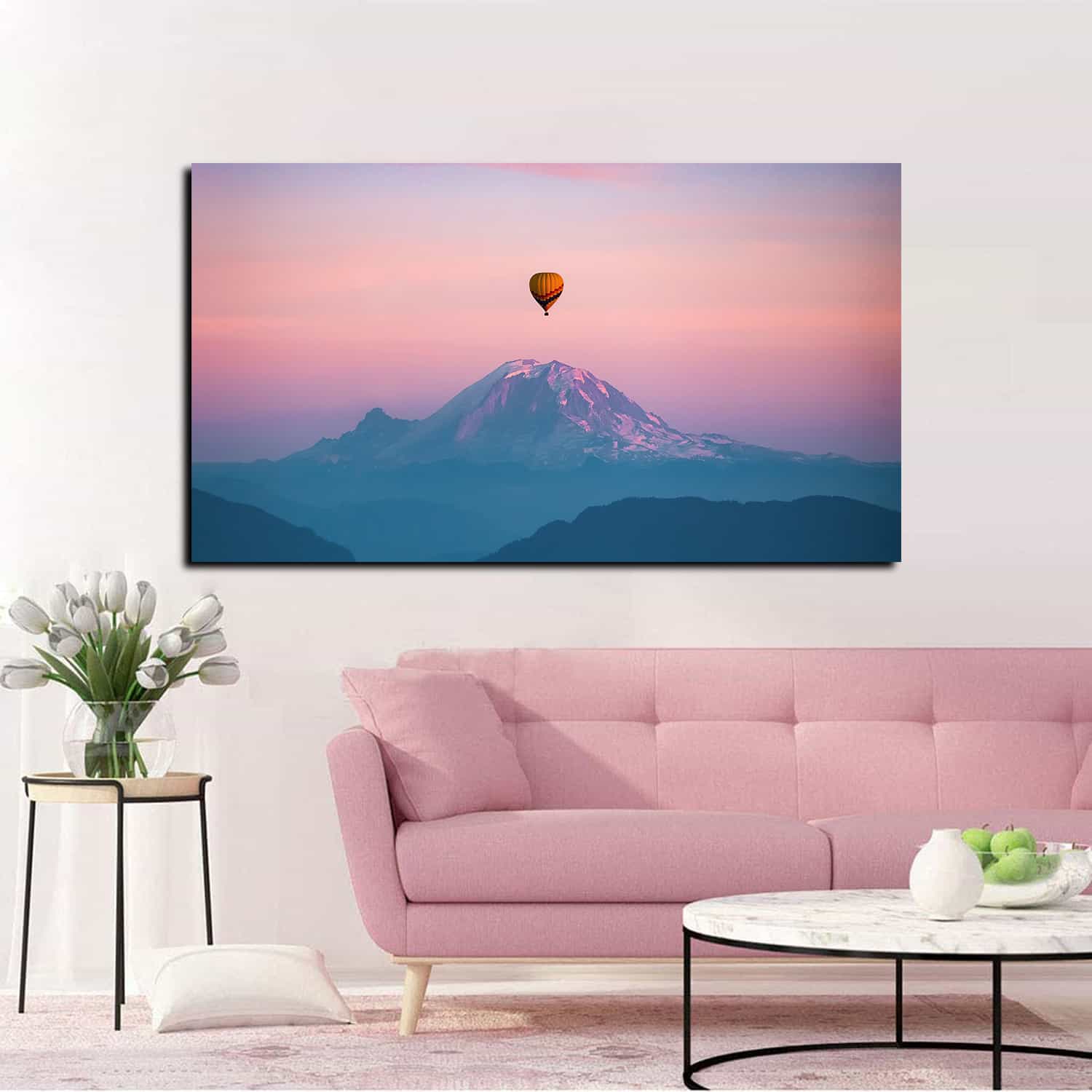 Air Balloon Flight In Washington Canvas Art