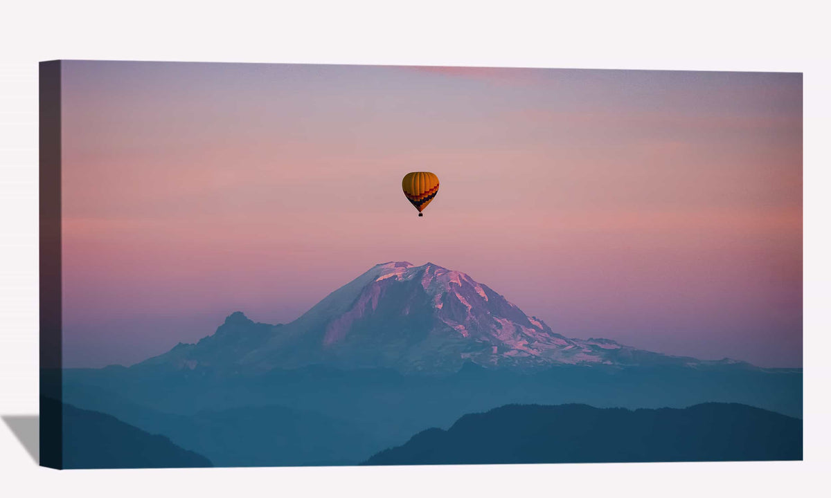 Air Balloon Flight In Washington Canvas Art