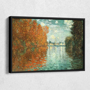 Autumn Effect At Argenteuil Canvas Art
