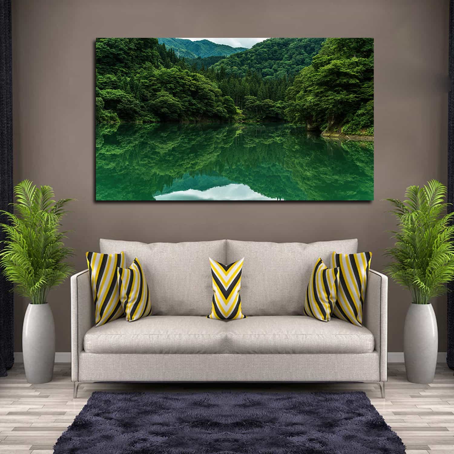 Beautiful Greenery Canvas Art