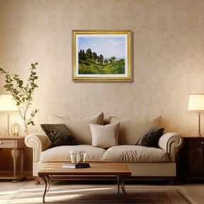 Claude Monet Wall Art By The Sea Poster Framed