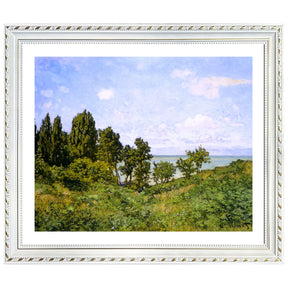 Claude Monet Wall Art By The Sea Poster Framed