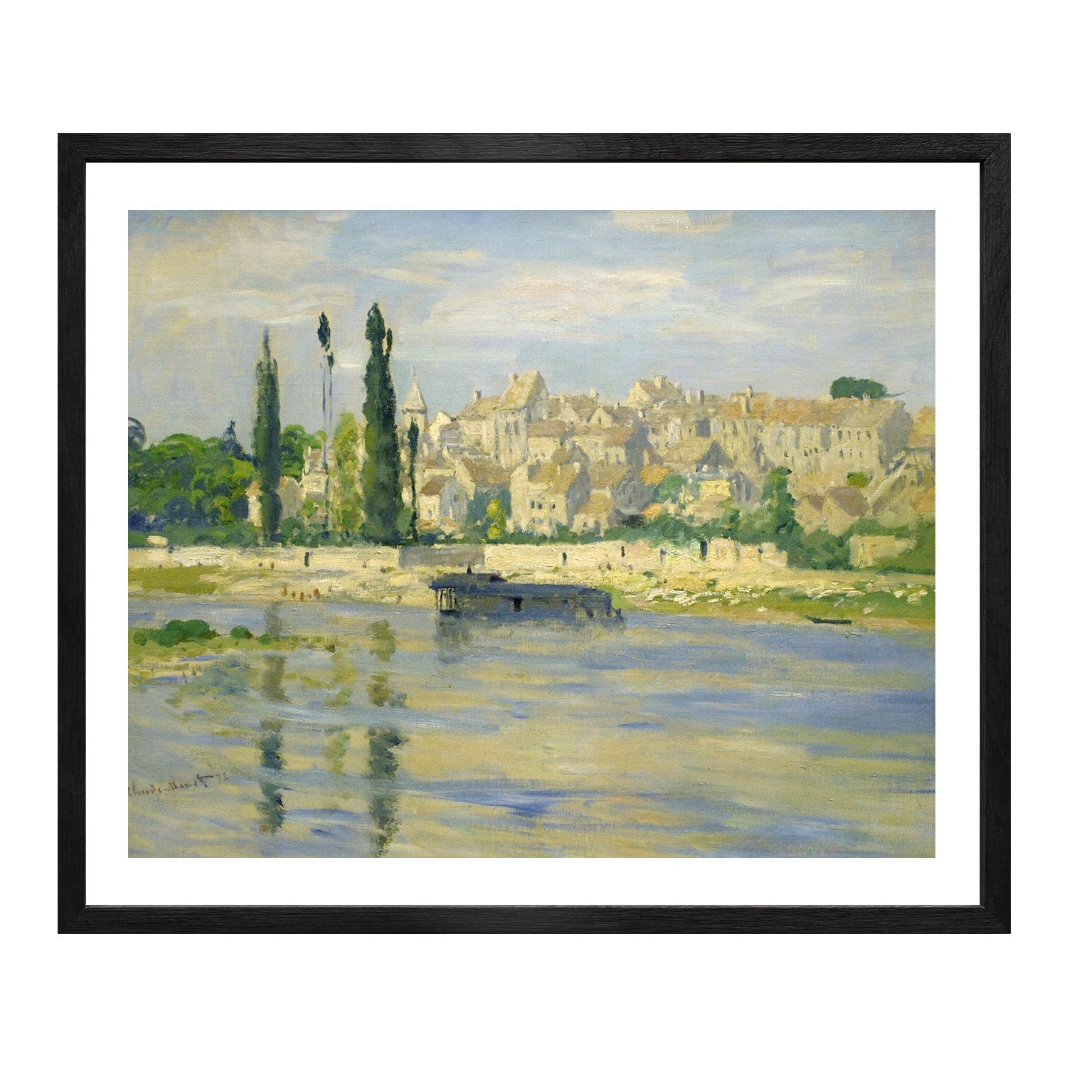 Monet Art Lane In Garden