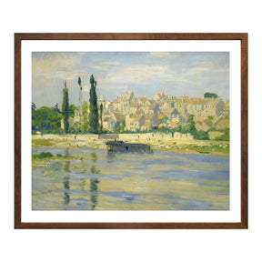 Claude Monet Wall Art Carrieres Saint Denis Poster Framed