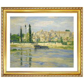 Claude Monet Wall Art Carrieres Saint Denis Poster Framed