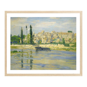 Claude Monet Wall Art Carrieres Saint Denis Poster Framed