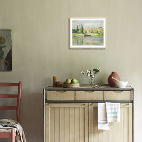 Claude Monet Wall Art Carrieres Saint Denis Poster Framed