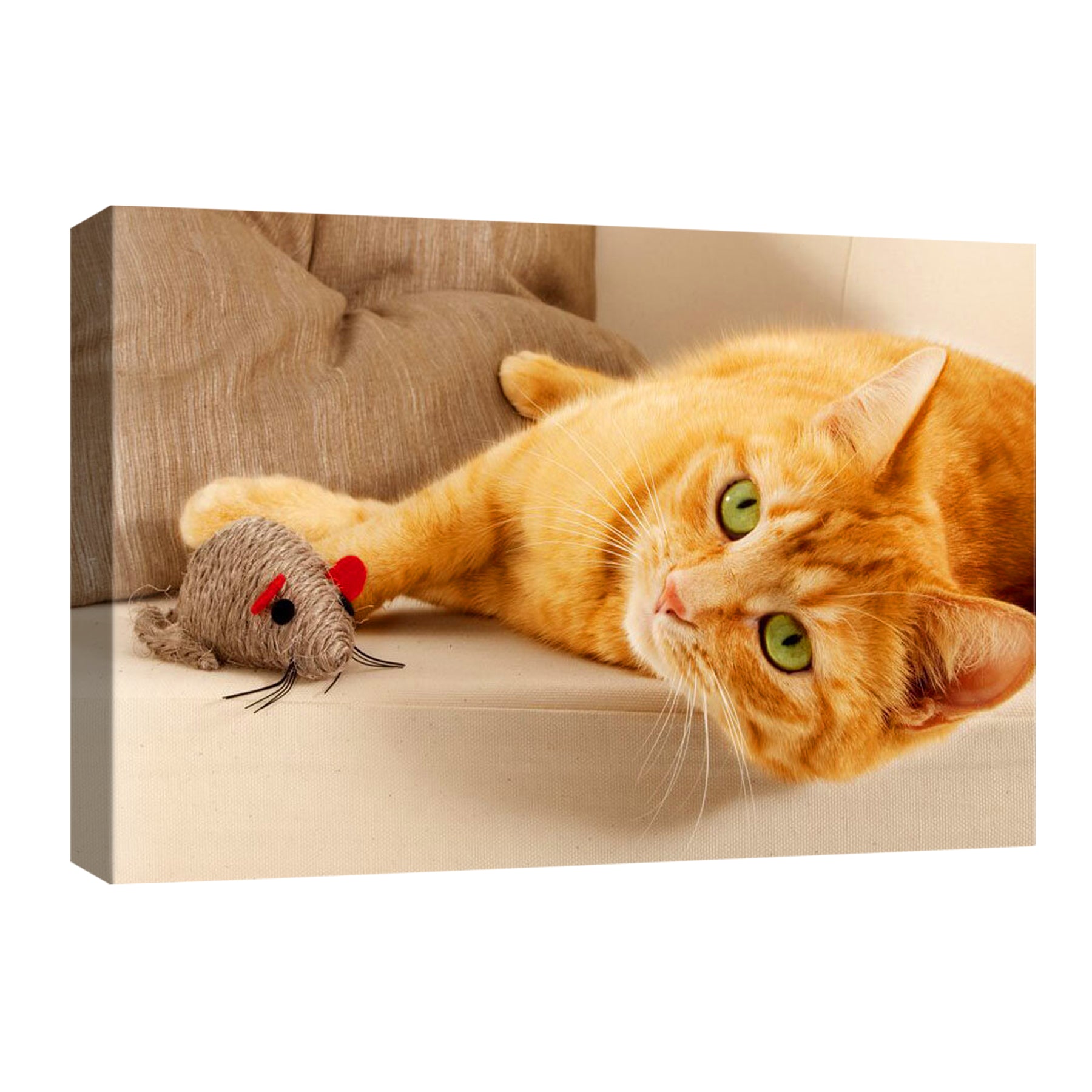 Pet Portrait Print Custom Photo To Canvas Print