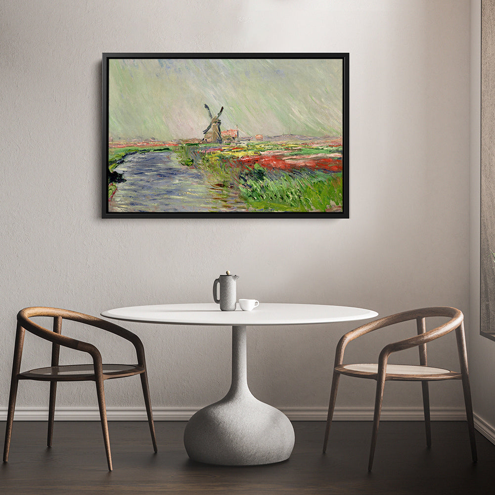 Champ De Tulipes Canvas Art