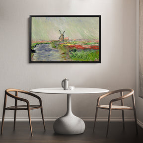 Champ De Tulipes Canvas Art