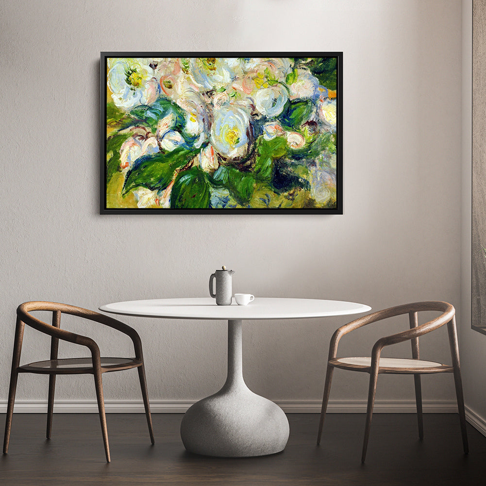 Christmas Roses Canvas Art