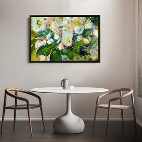 Christmas Roses Canvas Art