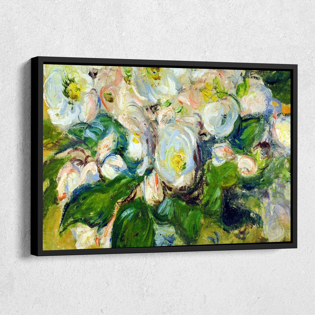 Christmas Roses Canvas Art