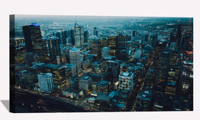 City Morning Canvas Art