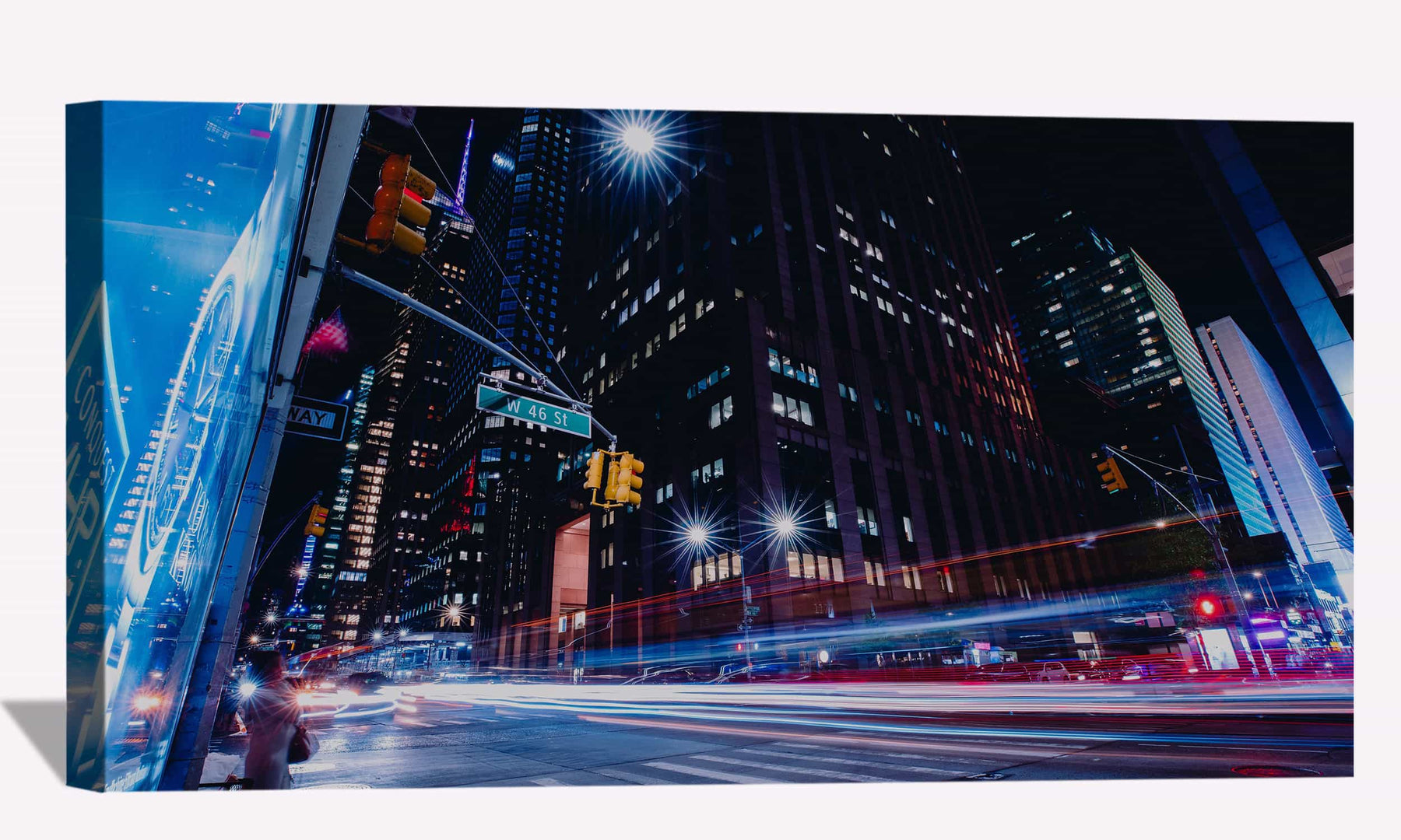 City Night Canvas Art