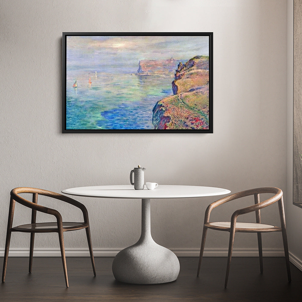 Cliff At Grainval Near Fecamp Canvas Art