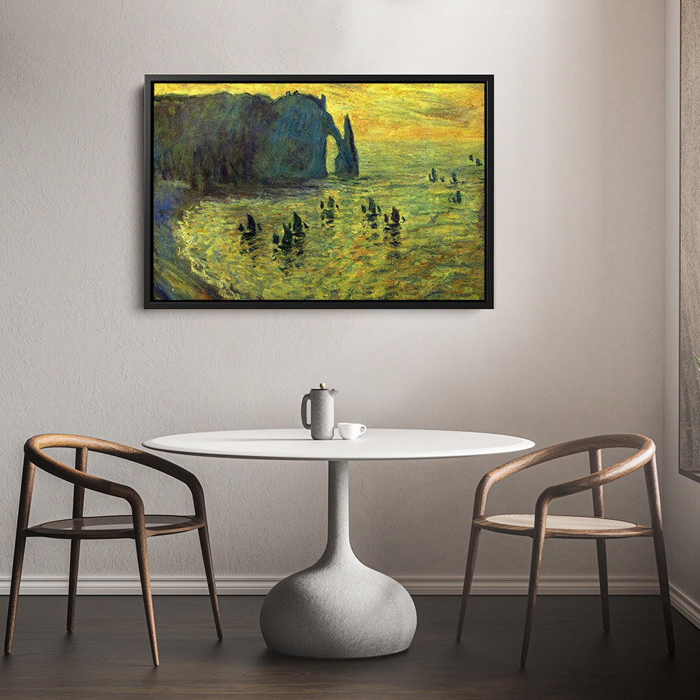 Cliffs At Etretat Canvas Art