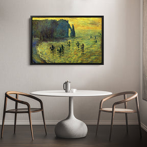 Cliffs At Etretat Canvas Art