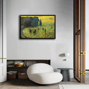 Cliffs At Etretat Canvas Art