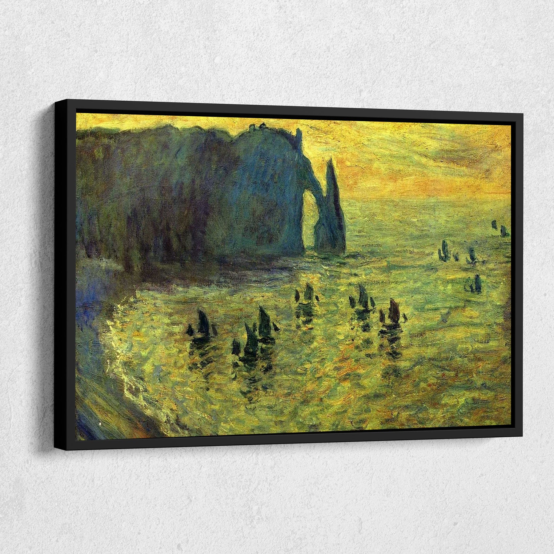 Cliffs At Etretat Canvas Art