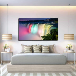 Colorful Niagara Falls Canvas Art