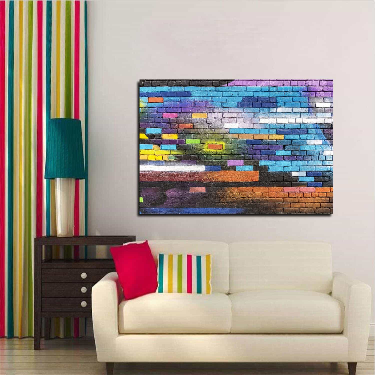 Colorful Walls Canvas Art