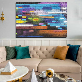 Colorful Walls Canvas Art