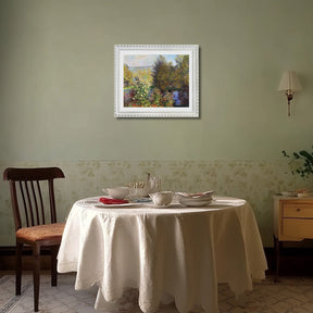 Claude Monet Wall Art Corner Of The Garden At Montgeron Poster Framed