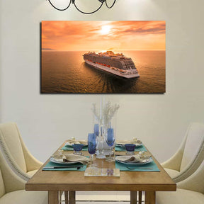 Cruise On Sail Canvas Art