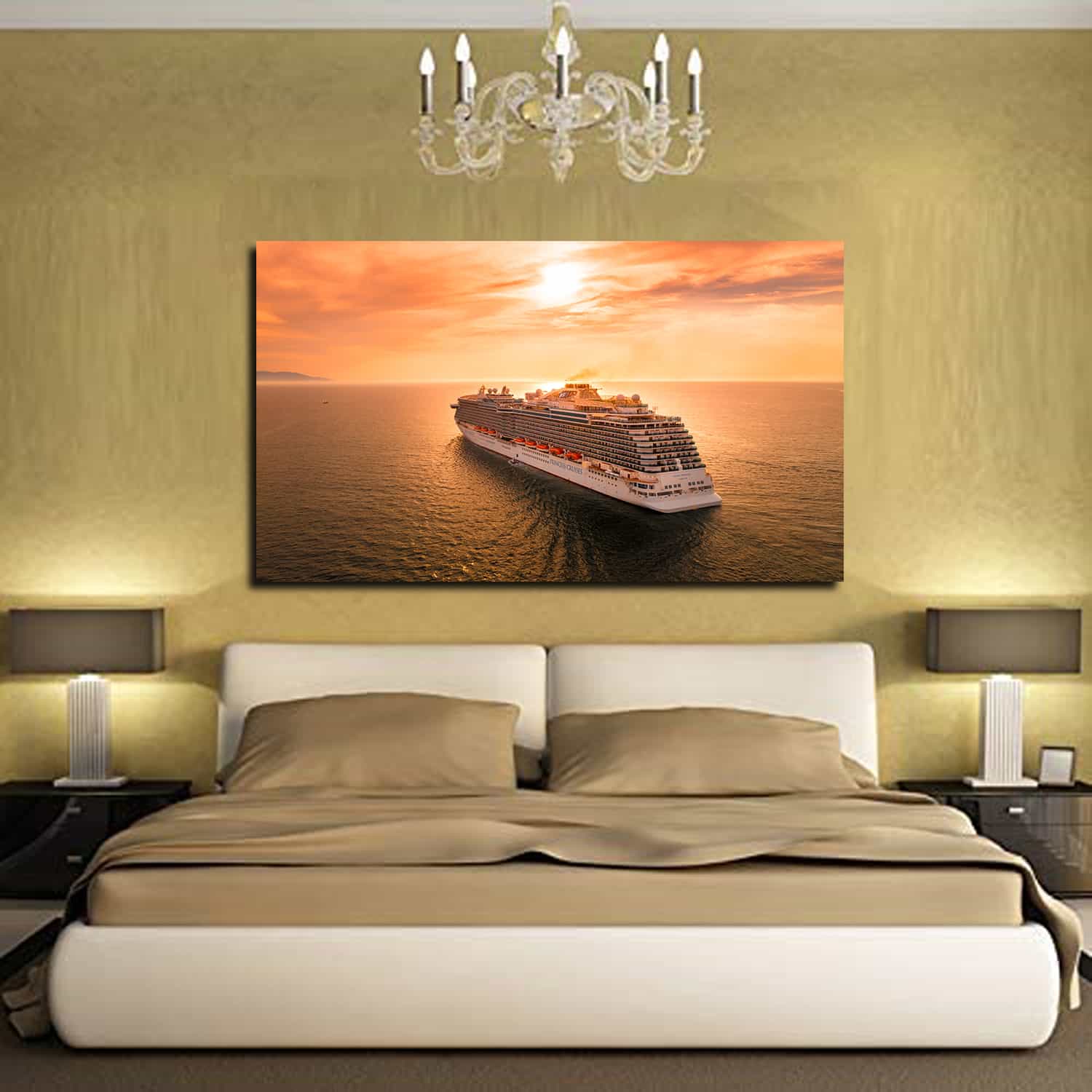 Cruise On Sail Canvas Art