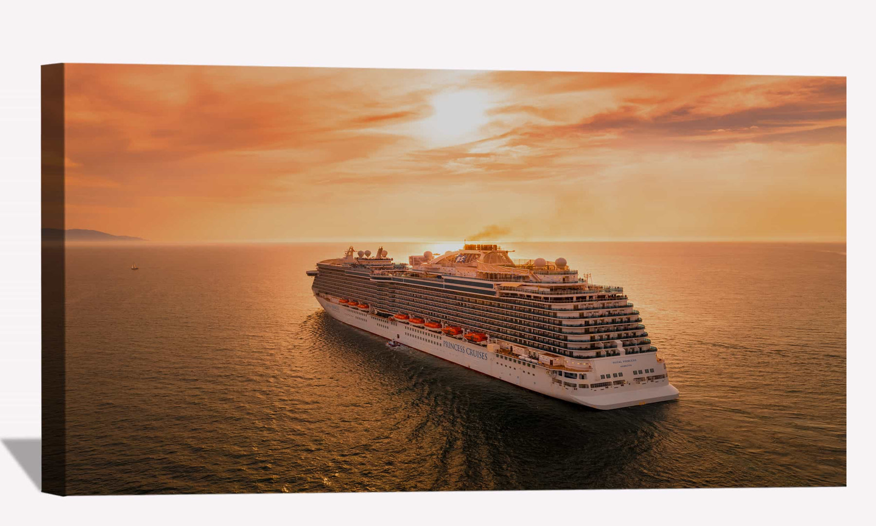 Cruise On Sail Canvas Art