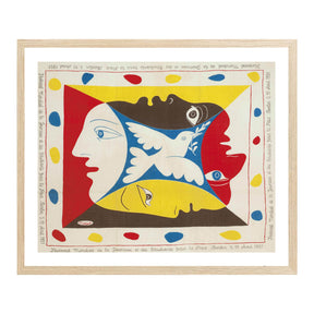 Pablo Picasso Wall Art Festival Of Youth Poster Framed Art