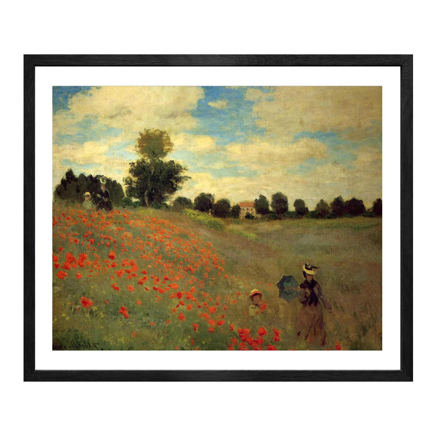 Monet Art Lane In Garden