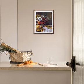 Claude Monet Wall Art Flowers And Fruit Poster Framed