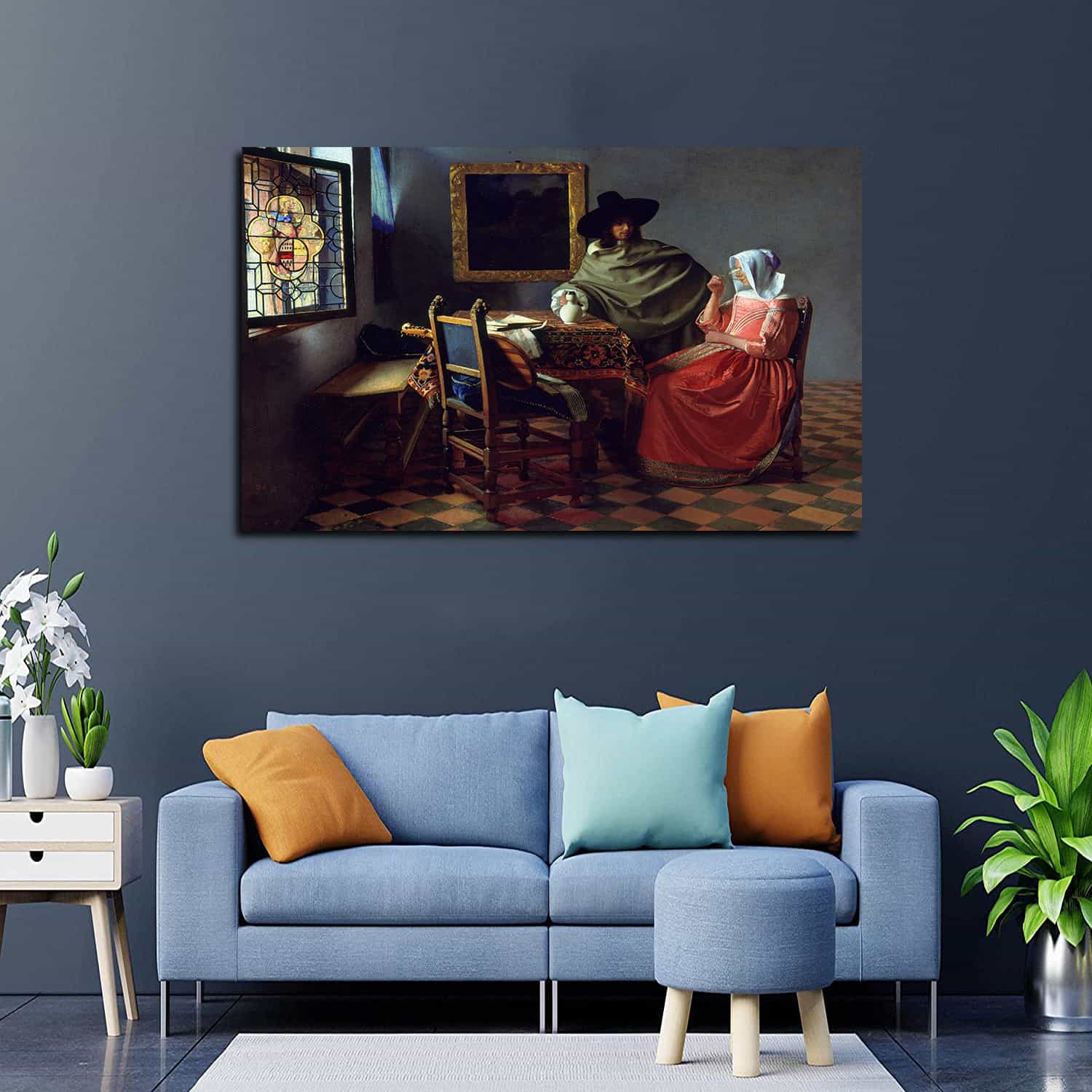 Glass Of Wine Canvas Art